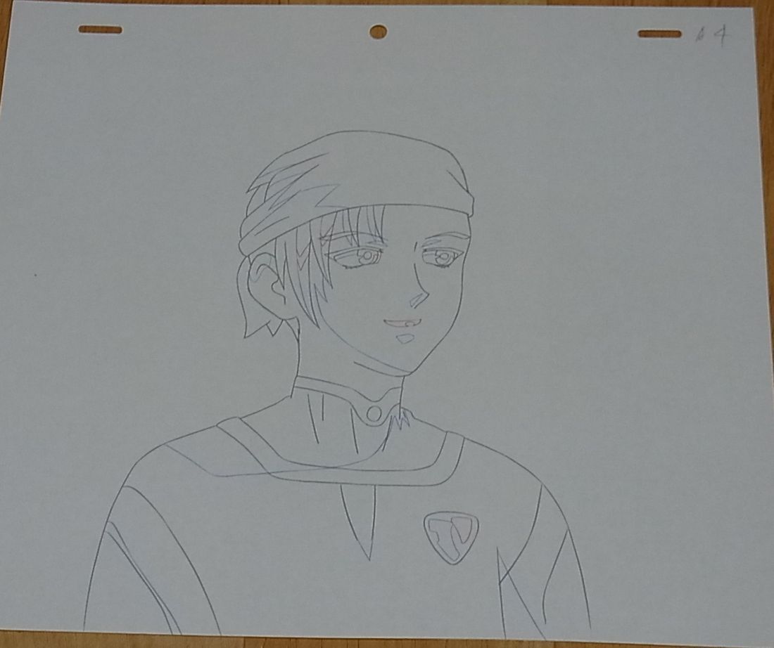 Raw Key Frame & Between Frame Art 8 piece set Tenchi Muyo GXP Airi A Japanese A 
