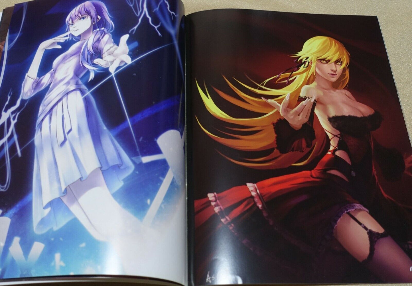 As109 Bake Monogatari Bakemonogatari Color Fan Art Book Katamonogatari 