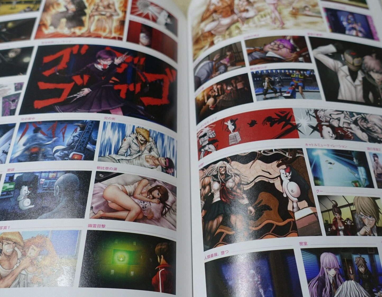 Danganronpa Visual Setting Art Fan Book 