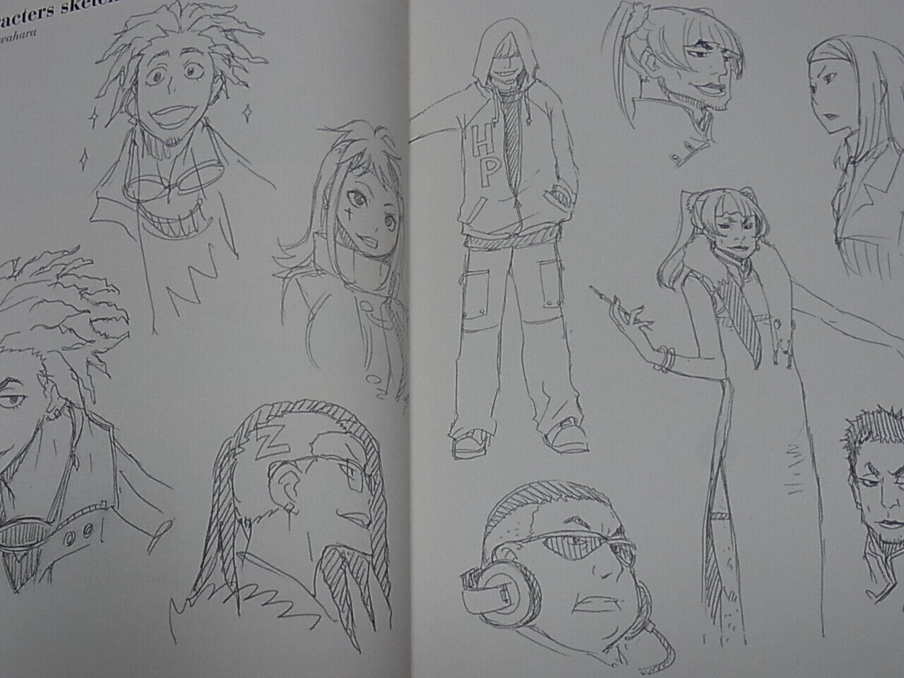 DARKER THAN BLACK Gemini of the Meteor ART WORK BOOK 3 