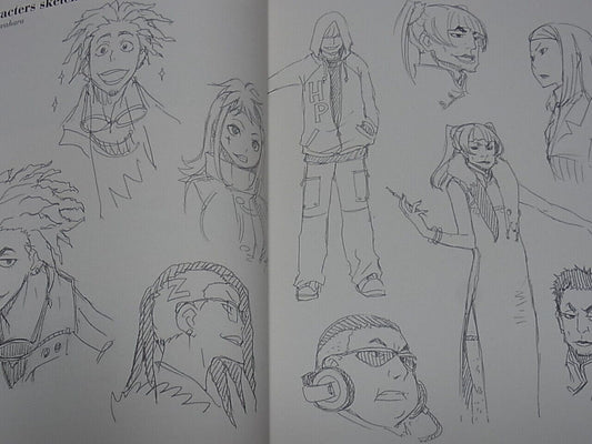 DARKER THAN BLACK Gemini of the Meteor ART WORK BOOK 3 
