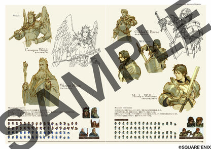 Tactics Ogre Illustration Art Work Book Unmei no wa 