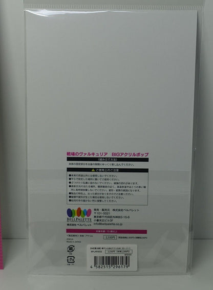 Raita Honjou Exhibition Valkyria Chronicles Acrylic Stand Figure Brigitte Rosie 