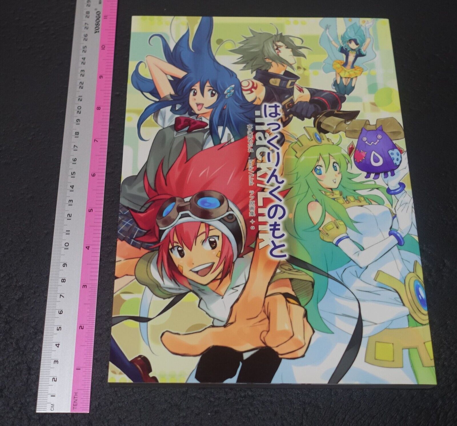 Kikuya Megane Megalipon .hack Link Draft Art Work Book Hack Link no MOTO 142page 