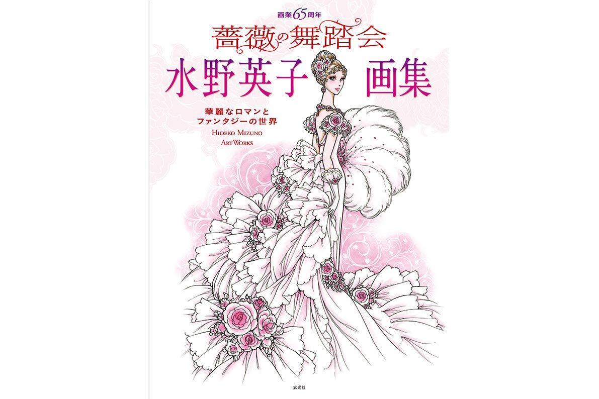 Gagyou 65th Hideko Mizuno Illustration Art Work Book Bara no Butokai 
