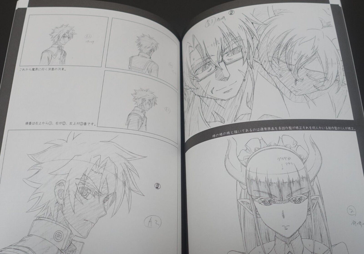 Yoshihiro Watanabe The Testament of Sister New Devil Burst Key Frame Work Book 