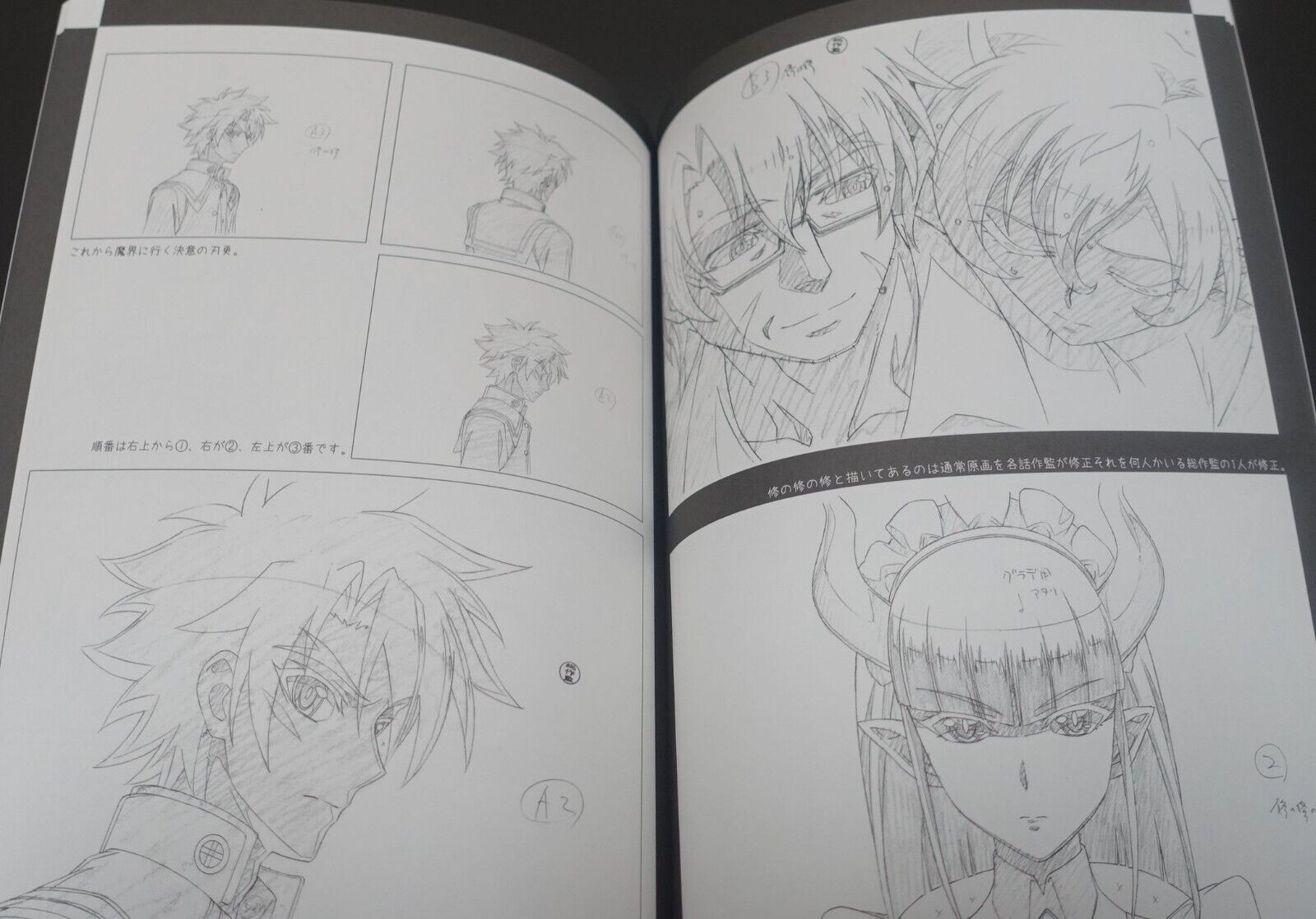 Yoshihiro Watanabe The Testament of Sister New Devil Burst Key Frame Work Book 