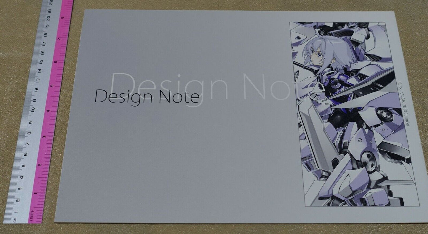 Kurogin Original Mechanic Girls Illustration Art Book Design Note 