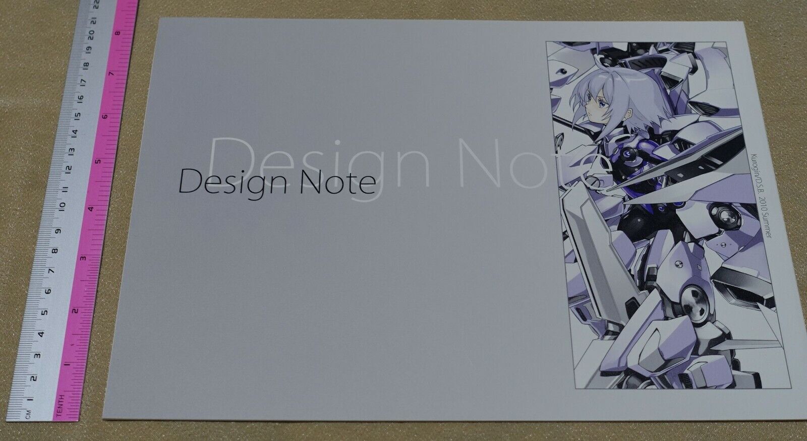 Kurogin Original Mechanic Girls Illustration Art Book Design Note 