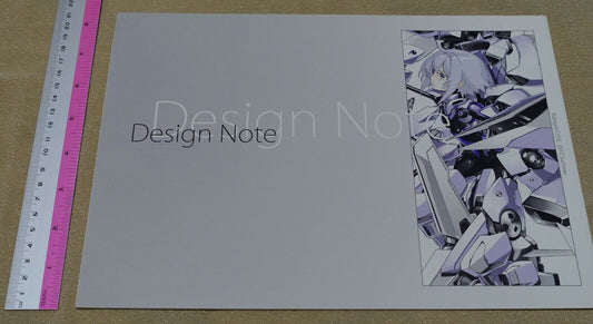 Kurogin Original Mechanic Girls Illustration Art Book Design Note 