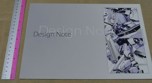 Kurogin Original Mechanic Girls Illustration Art Book Design Note 