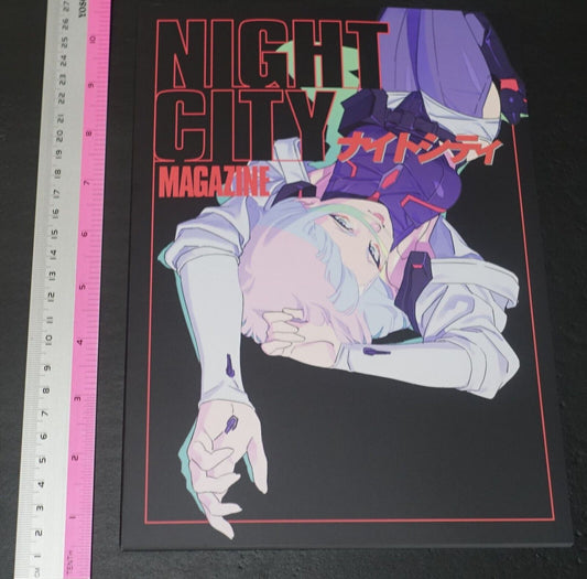 Studiio Trigger Cyberpunk Edgerunners Staff Art Book NIGHT CITY MAGAZINE 