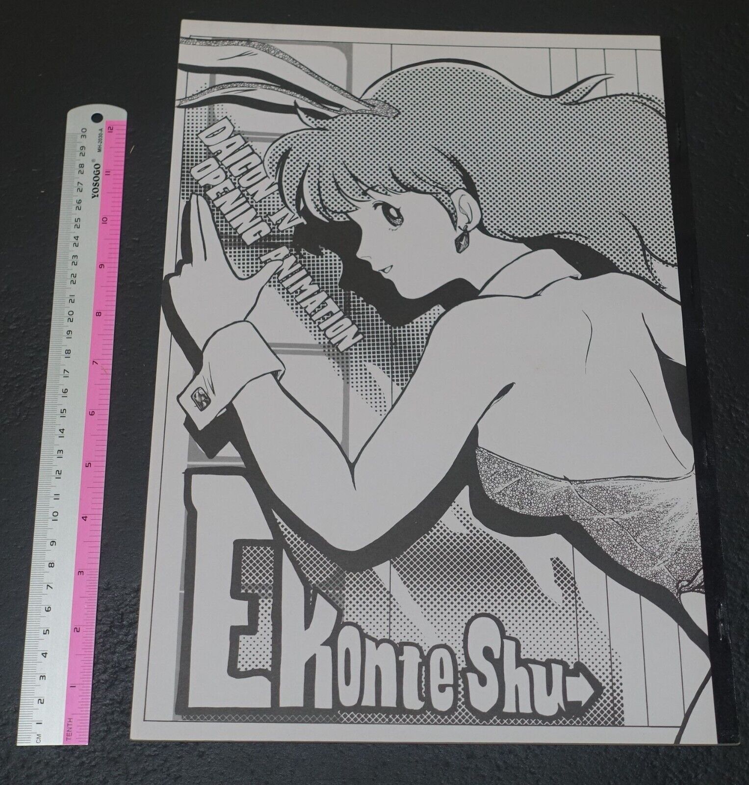 DAICON FILM DAICON 4 OPENING ANIMATION STORY BOARD ART BOOK EKONTE SHU 