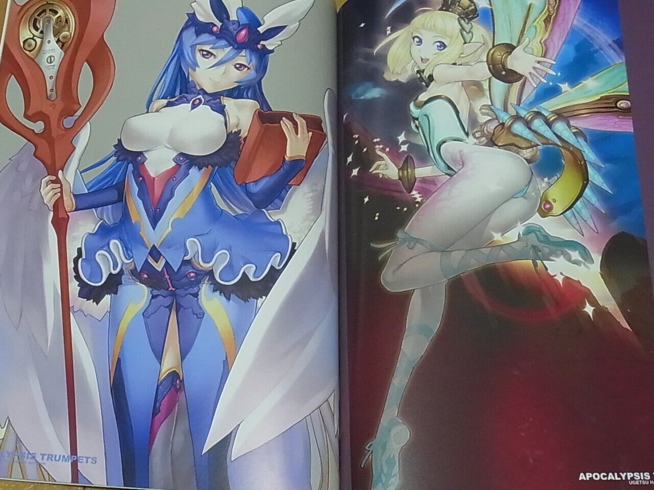 Ugetsu Hakua Clor Art Book APOCALYPSIS TRUMPETS 