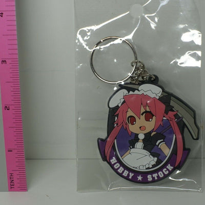 HOBBY STOCK MASCOT CHARACTER TOKUKO RUBBER KEY CHAIN PURPLE 