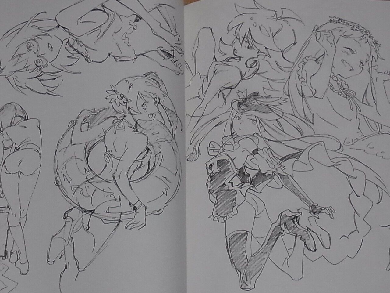 atmosphere leading animation Illustrator's art Book ATOMOSPHERE'S SKETCHBOOK 