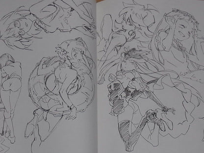 atmosphere leading animation Illustrator's art Book ATOMOSPHERE'S SKETCHBOOK 