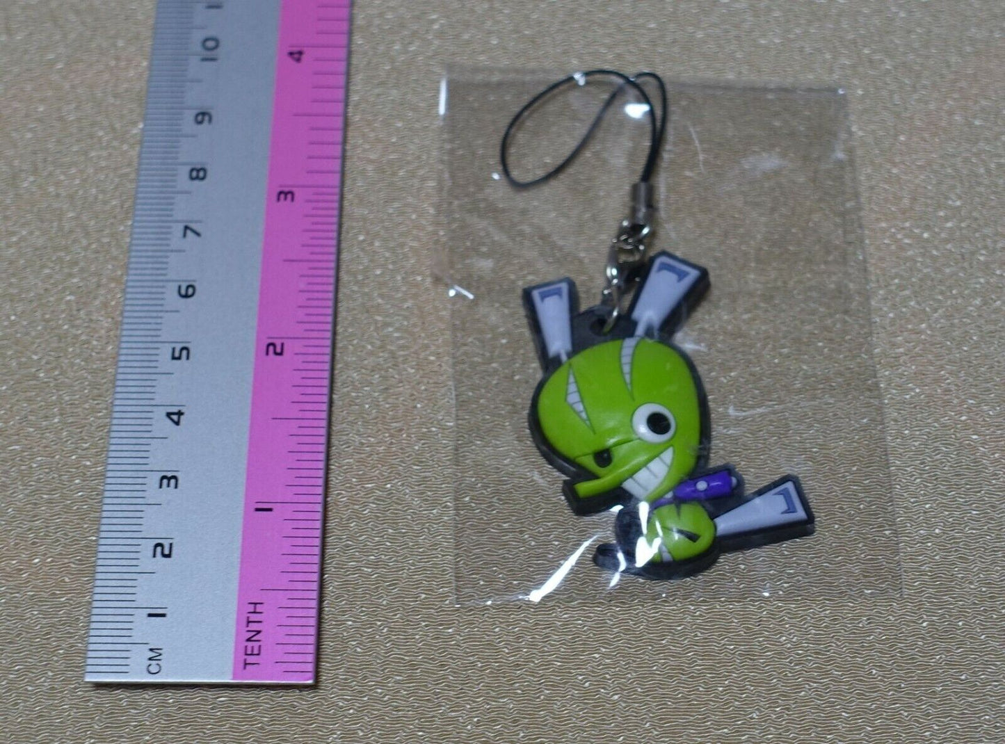Panty and Stocking with Garterbelt Rubber Key Chain Chuck 