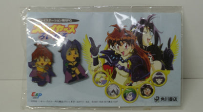 Slayers Character Pin Badge Set Lina & Naga 