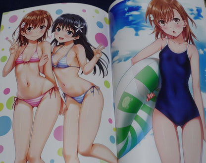 Isshi Puma A Certain Scientific Railgun Mikoto Misaka Fan Art Book 9 & Goods Set 