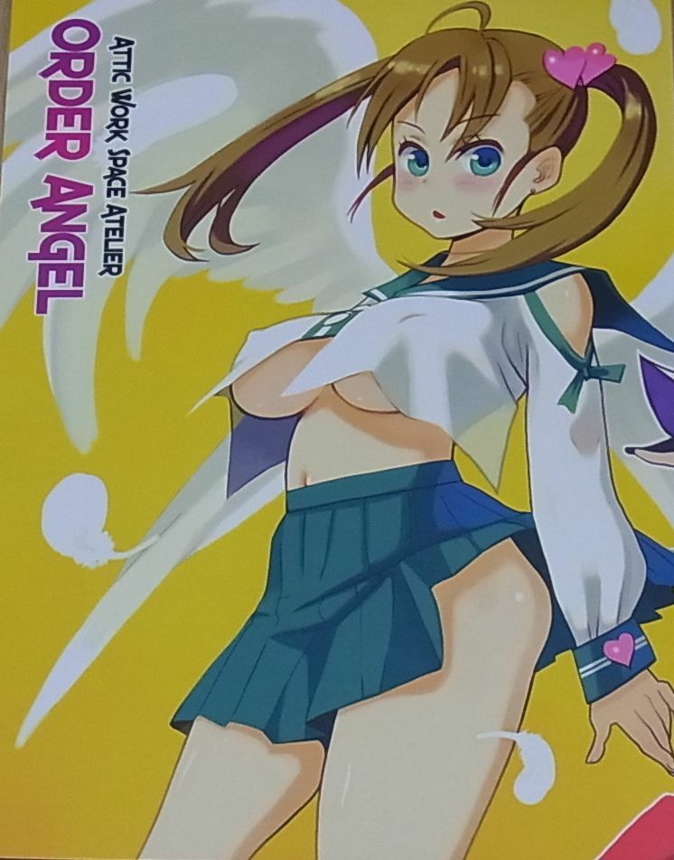 Ryoji Illustration Art Book Attic Work Space Atelier ORDER ANGEL Rare 