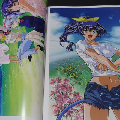 Martian Successor Nadesico Animation Art Work Book & Key Frame Art Book 