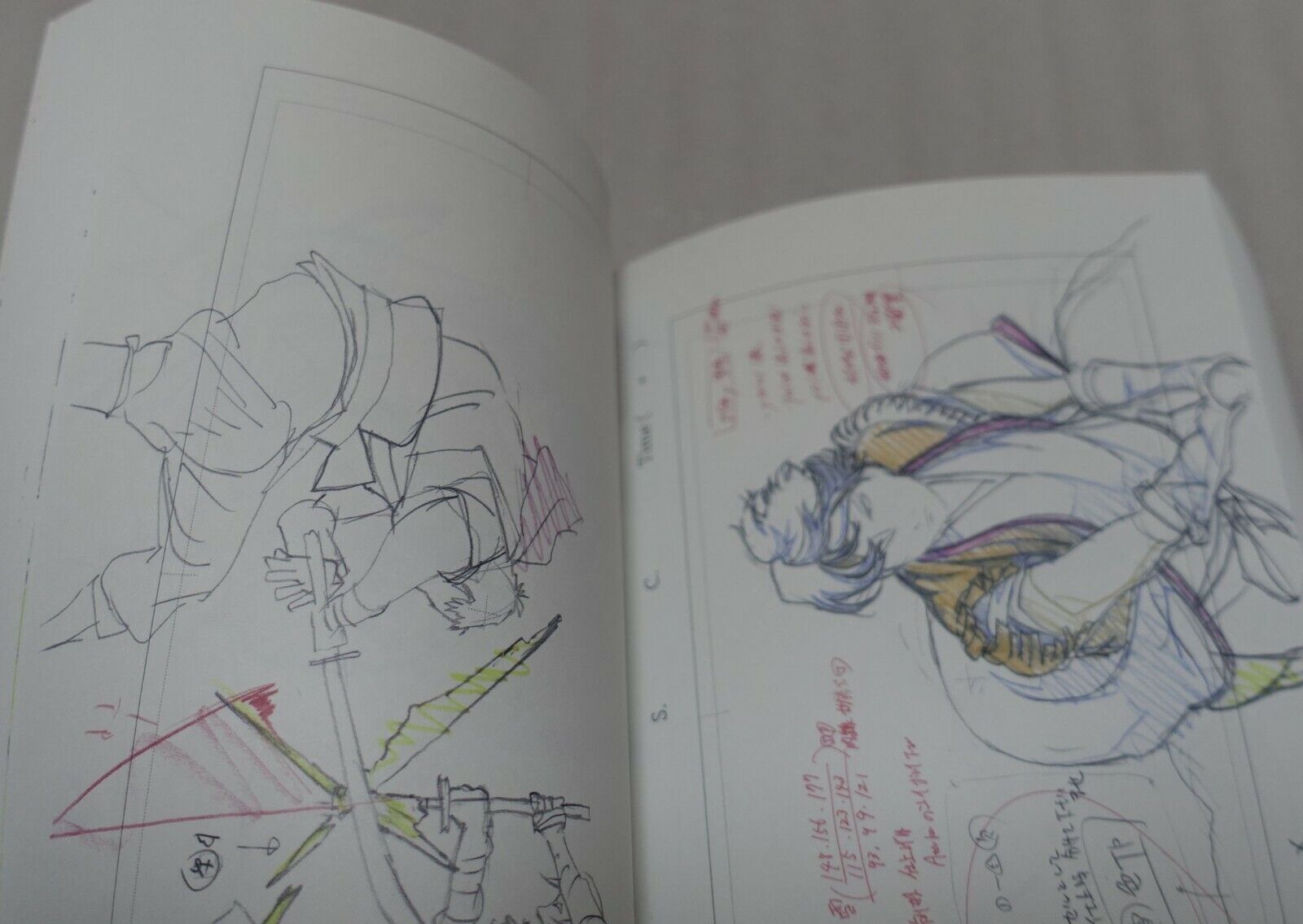 C99 Yutaka Nakamura Animation Work 4 book Set Key Frame , Effect 