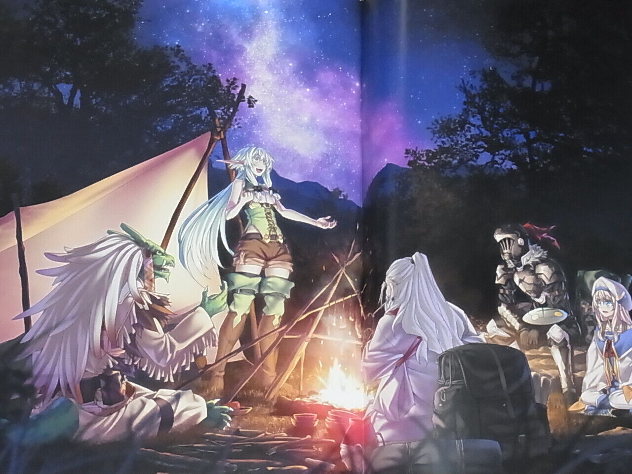 Goblin Slayer Author's Color Art & Novel Doujinshi Kannatsuki Works Kagyu Kumo 