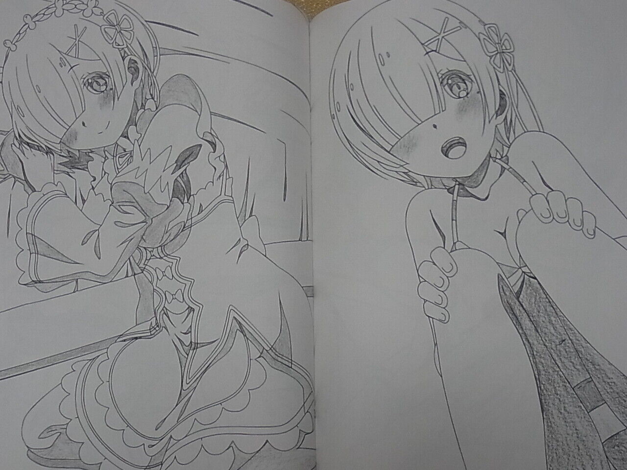 Decisive Re Zero Rem Fan Art Book Rem Hon 