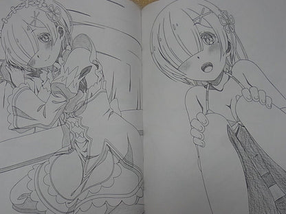 Decisive Re Zero Rem Fan Art Book Rem Hon 