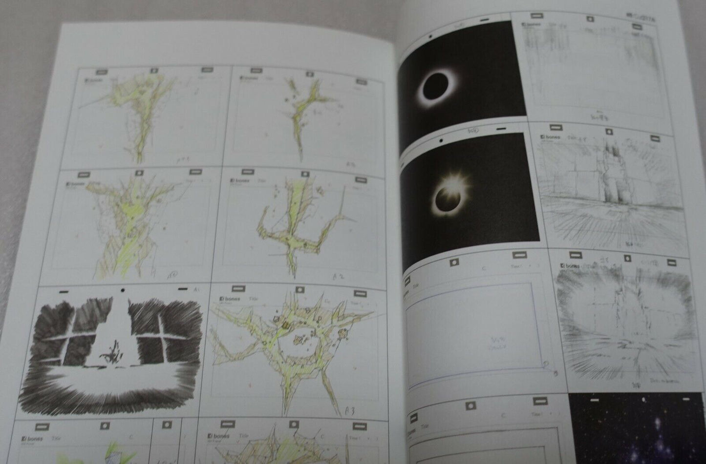 C99 Yutaka Nakamura Animation Work 4 book Set Key Frame , Effect 