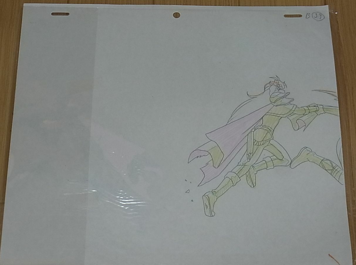 Cel & Raw Key Frame Art The Slayers Rina & Naga B3P Japanese Animation 