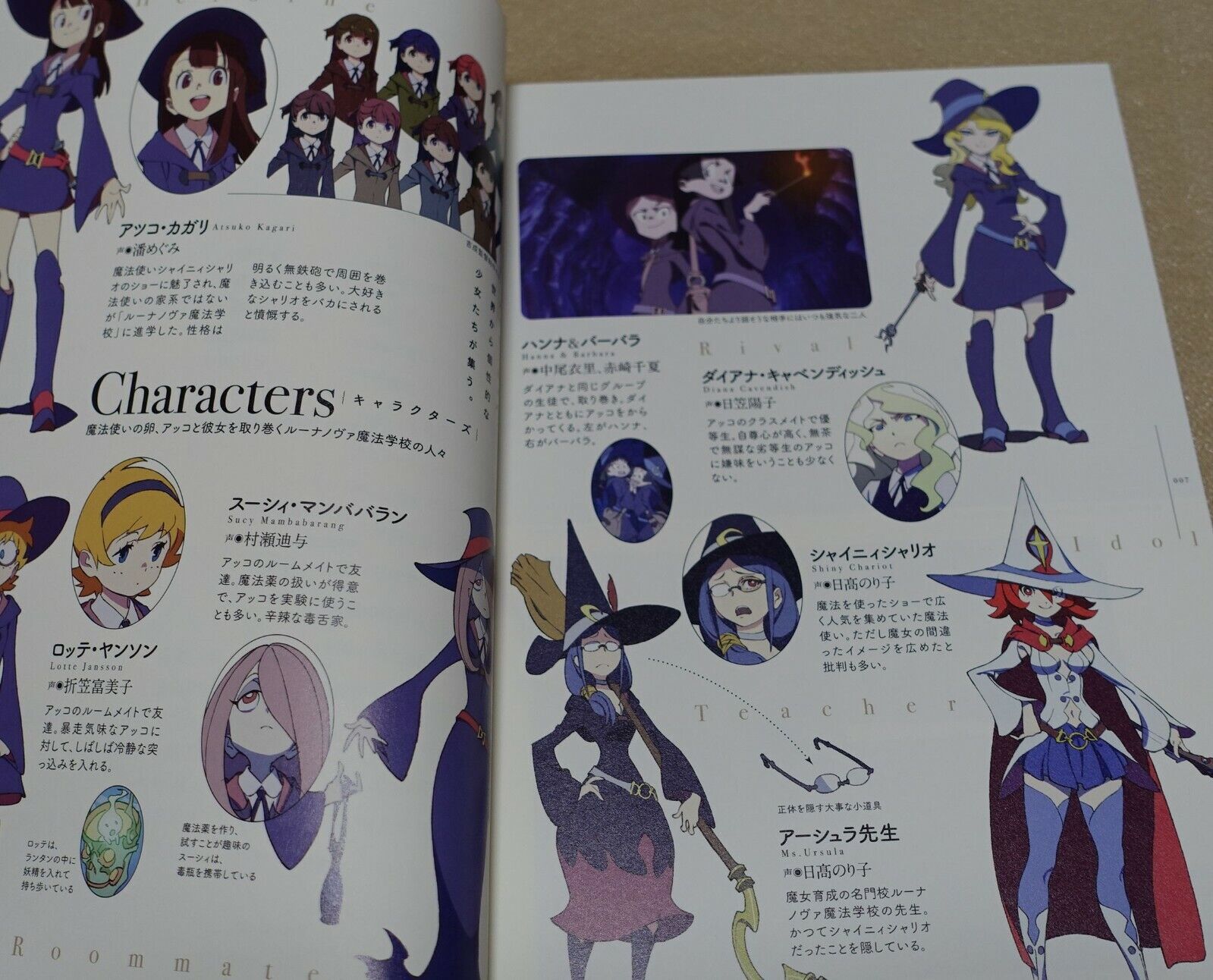 Little Witch Academia Setting Collection Book 112page 