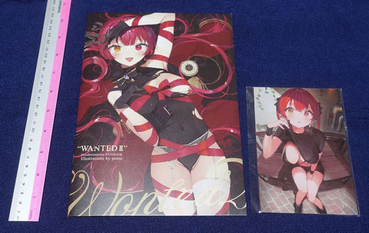 Pomesaurus Pome VTuver hololive Houshou Marine Fan Art Book & Art Card Set C101 