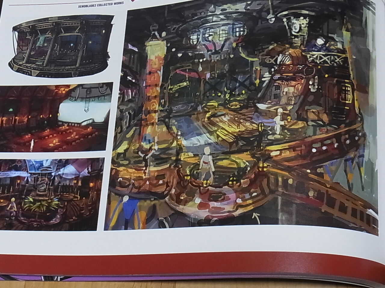 Xenoblade2 Setting Art Book Xenoblade 2 Collected Works 220page 