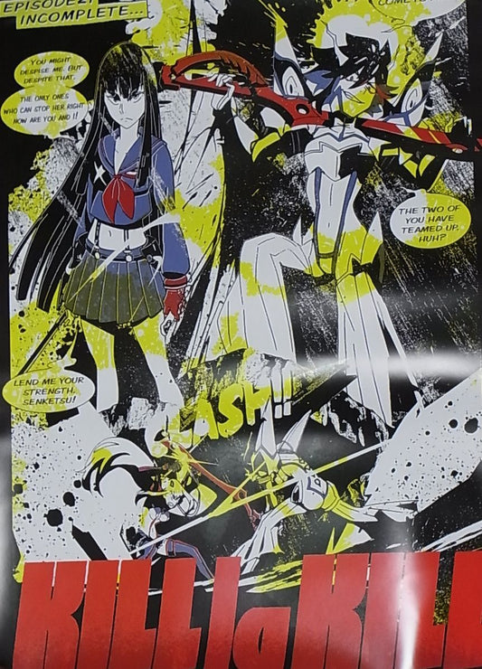 KILL la KILL Lottery A2 Size Poster B Ryuko & Satsuki 