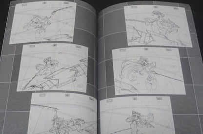 Aminendo Senki Zesshou Symphogear Key Frame Art Collection Book Hanyu Rough 04 