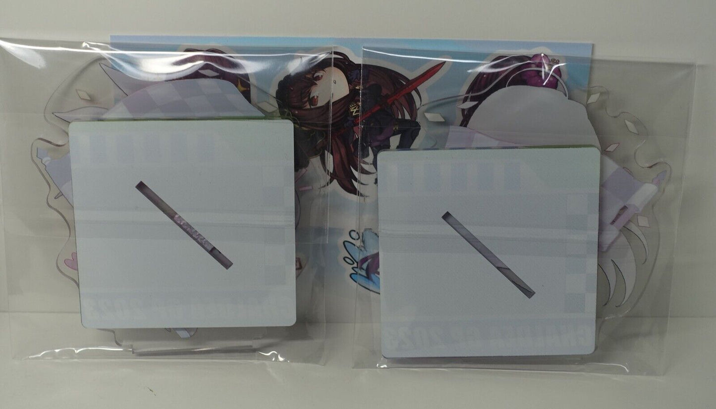Okita Kun Fate Grand Order FGO SCATHACH Fan Art Acrylic Stand Figure & Sticker 