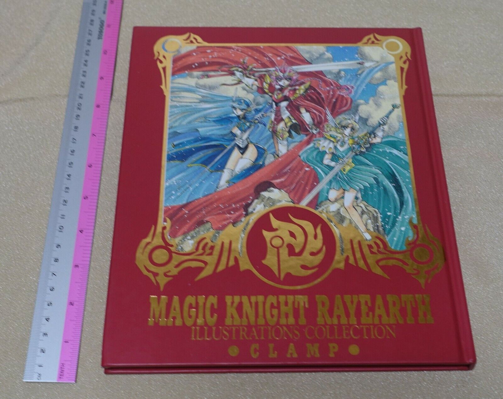 CLAMP Magic Knight Rayearth Illustrations Collection Art Book 