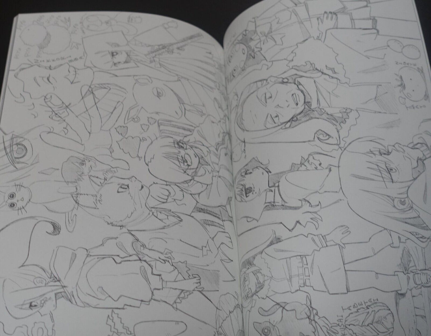 Sushio etc Animation Illustrator's Rough Art Works KOHT 