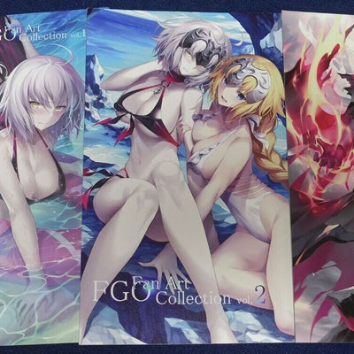 Kousaki Fate Grand Order Color Fan Art Book FGO Fan Art Collection vol.1-3 Set F 