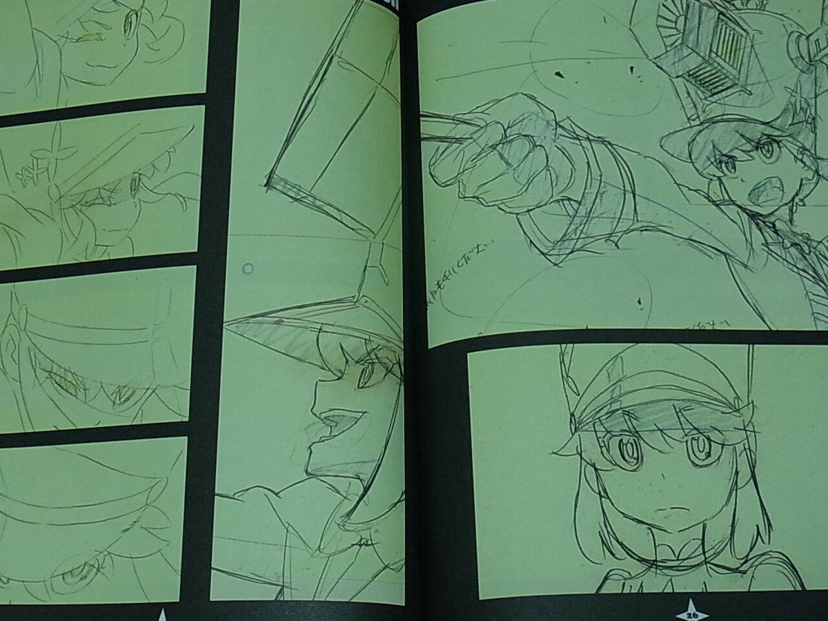 SUSHIO Kill la Kill Animation rough art book SUHIO4.5 