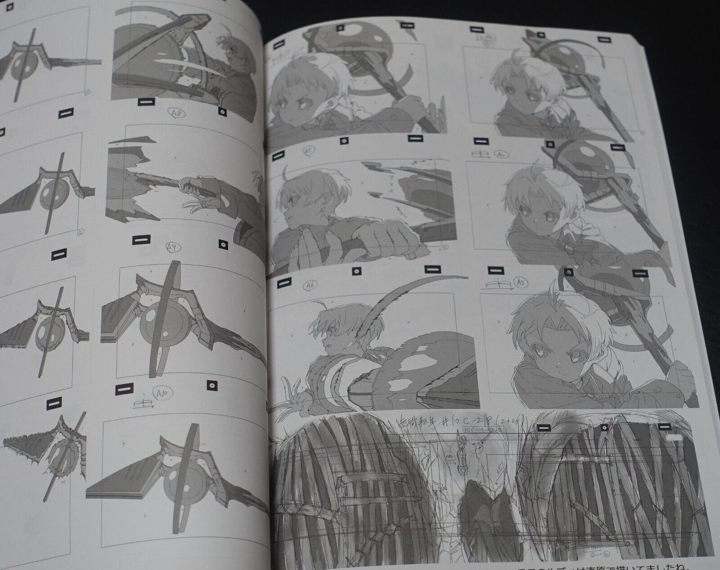 Hiroyuki Takashima Mushoku Tensei Key Frame Art Work Book vol.1 