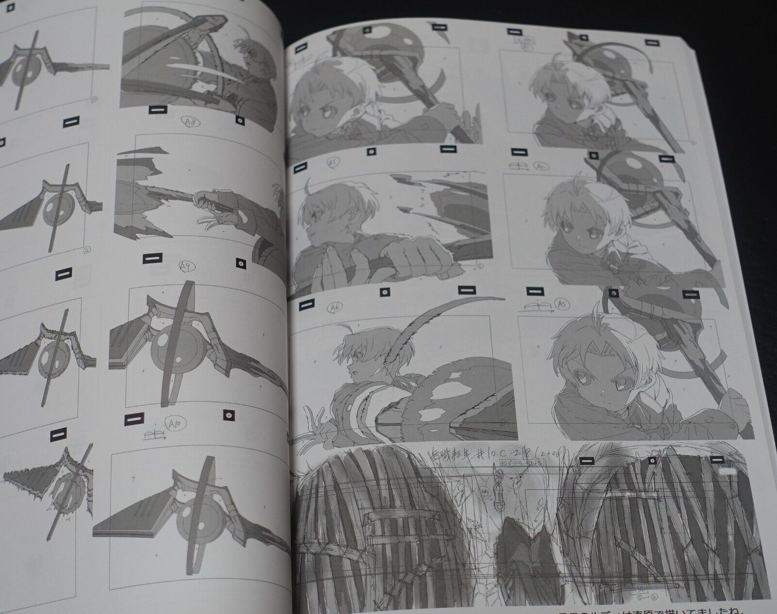 Hiroyuki Takashima Mushoku Tensei Key Frame Art Work Book vol.1 