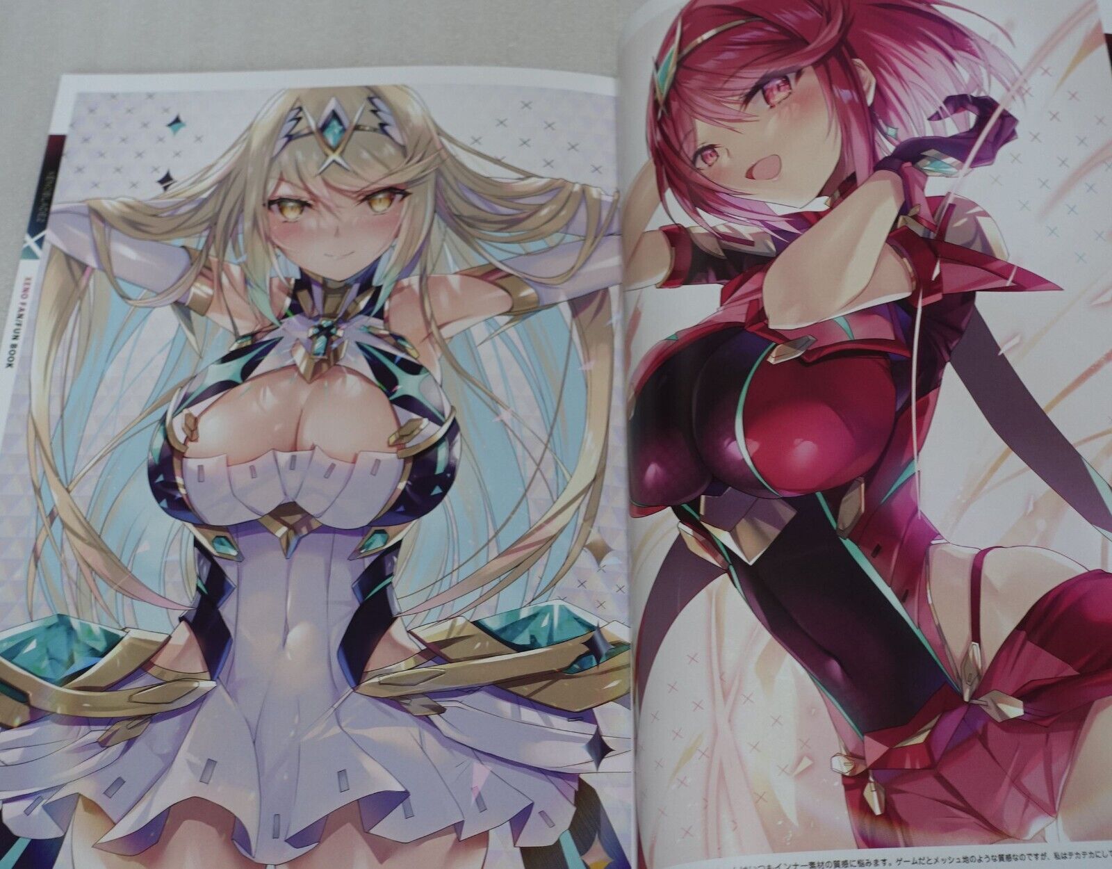 C99 Dorayakiya Xenoblade 2 Color Fan Art Book XENO FAN FUN BOOK 