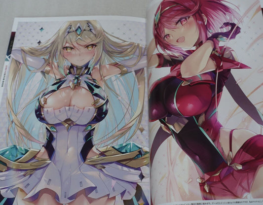 C99 Dorayakiya Xenoblade 2 Color Fan Art Book XENO FAN FUN BOOK 