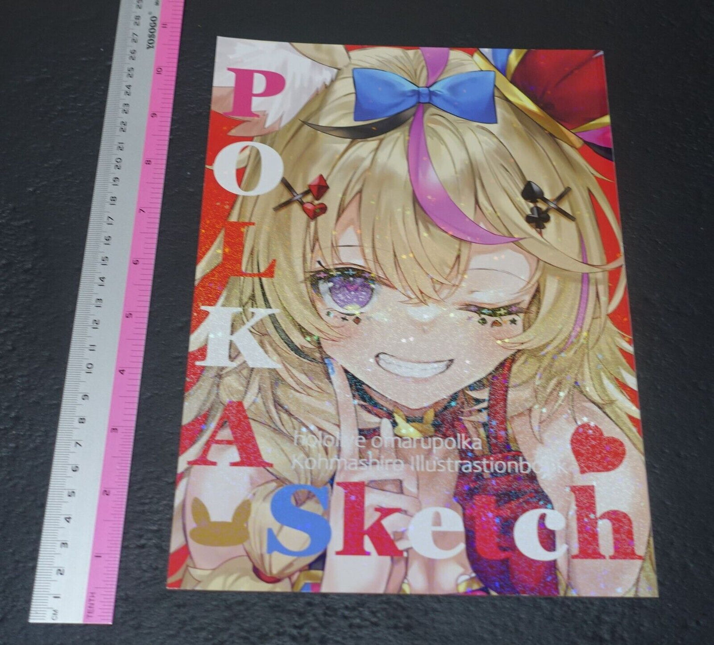 Traco Strawberry VTuver Hololive Fan Art Book polka sketch 1 