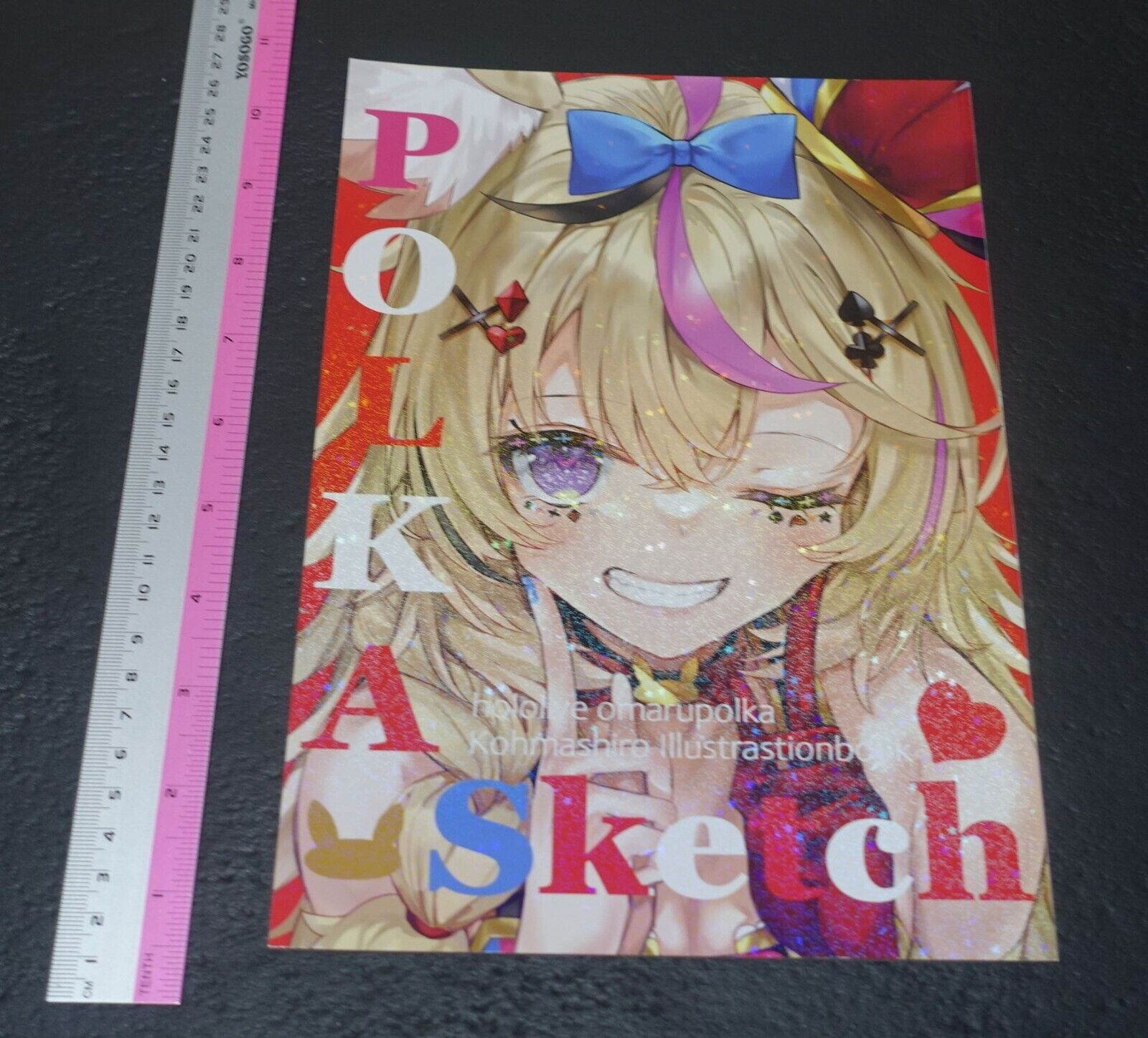 Traco Strawberry VTuver Hololive Fan Art Book polka sketch 1 