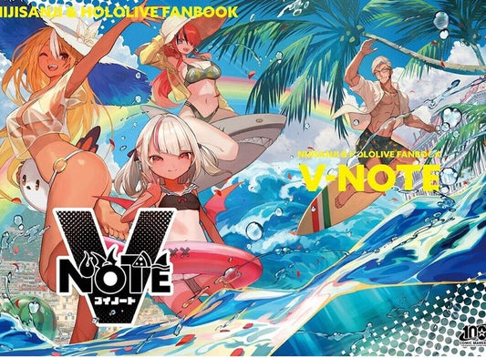 Cofee Shinshi lack VTuver Designer's Art Book C100 V-NOTE Pre-Order 