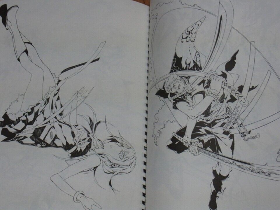Shirow Miwa Illustration Art Book Sketch Show C80 